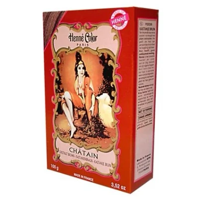 Abbildung von Henné Color Haarfarbe Natürliches Henna Pulver (verschiedene Farben), aus Pflanzenextrakten.
