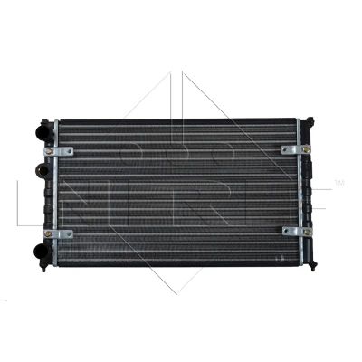 Abbildung von NRF 54688 Kühler, Motorkühlung Aluminium 525 322 34 Kühlrippen mechanisch gefügt VOLKSWAGEN: Polo III Classic, Variant, Caddy 2 Kastenwagen