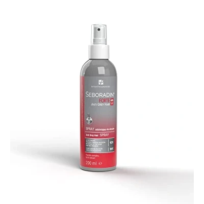 Abbildung von Seboradin Haarspray Anti Gelbstich Silberspray Für Blondiertes Und Graues Haar Mit Peptidkomplex Birkenblattextrakt 200ml Forte