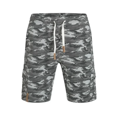 Abbildung von Indicode Jeans Shorts, Herren, Größe: Small, Charcoal mix