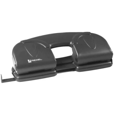 Abbildung von Rexel 08309 Vierfachlocher V412, Metallgehäuse, Stanzleistung 1.2 mm, 12 Blatt, schwarz