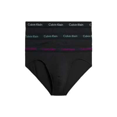 Abbildung von Calvin Klein Underwear HIP Brief 3 PACK Slip, Herren, Größe: XS, Black /grey