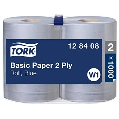 Abbildung von TORK Putztuchrollen 2 lagig blau