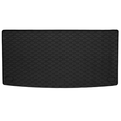 Abbildung von Gummi Kofferraummatte mit erhöhtem Rand passend für VW T5 ab 2003/T6 2015/T6.1 kurzer Radstand AZ31100138