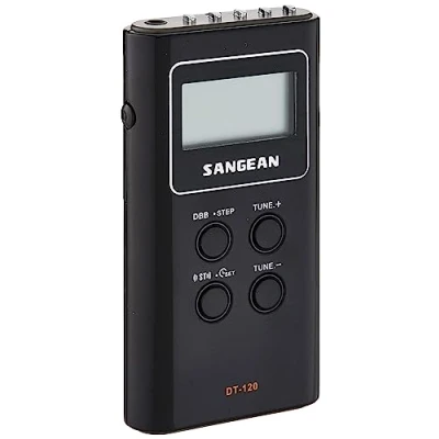Abbildung von Sangean DT 120 Tragbares radio, Tischenradio, digitales Taschenradio Schwarz