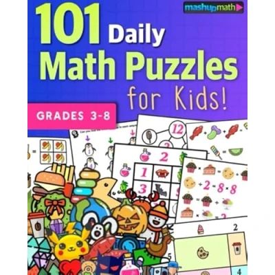 Abbildung von 101 Daily Math Puzzles For Kids!: Students in Grades 3 8