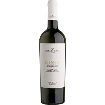 Abbildung von Grillo Sicilia DOC Kore Colomba Bianca Sizilien Weißwein trocken