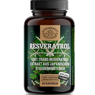 Abbildung von Scheunengut® Resveratrol mit Piperin 60 St