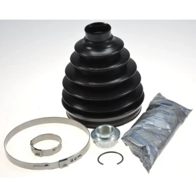 Abbildung von LÖBRO 303996 Achsmanschette 127,50 TPE (thermoplastischer Elastomer) mit Mutter VOLKSWAGEN: Multivan 5 (7HM, Transporter Bus