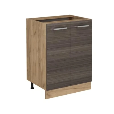 Abbildung von Vicco Küchenunterschrank R Line, Edelgrau, 60 cm ohne Arbeitsplatte