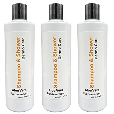 Abbildung von Vidaloe Aloe Vera Shampoo &amp; Shower Gel 400ml (3 Einheiten)