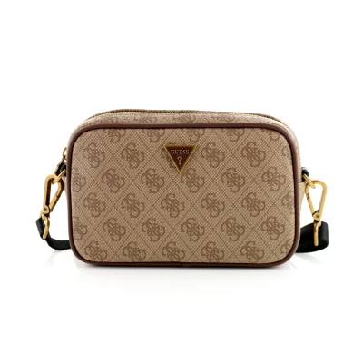Abbildung von Guess Vezzola ECO Unisex Umhängetasche, Damen, Größe: One Size, Beige/brown