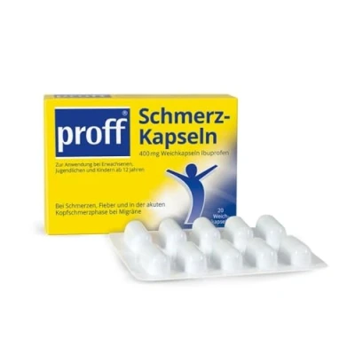 Abbildung von Proff Schmerzkapseln 400 mg 20 St