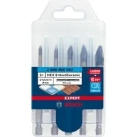 Abbildung von Expert HEX 9 HardCeramic Bohrer Satz, 5 teilig