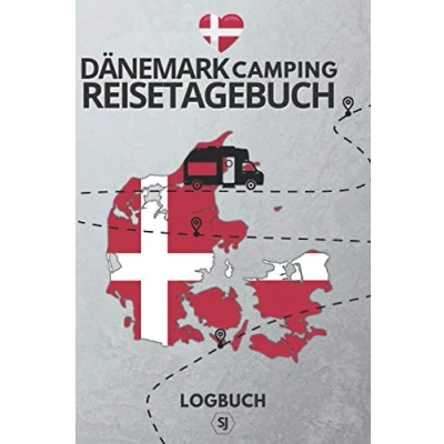 Abbildung von Dänemark Camping Reisetagebuch Logbuch: Reisebuch für Camper &amp; den Urlaub in Format A5 ca. 150 Seiten