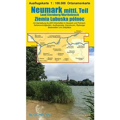 Abbildung von Landkarte Neumark mittlerer Teil: Land Sternberg/Warthebruch (Neumark Landkarten)