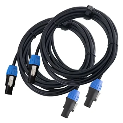 Abbildung von Pronomic BOXSP1 5 Lautsprecher Kabel m Audio Kabel, 2 Pol Speakon kompatibel, (500 cm), Spannzangen Zugentlastung, Niedrige Leiterkapazität