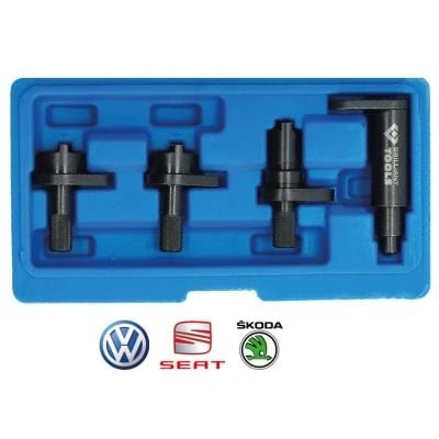 Abbildung von KS TOOLS BT597000 Einstellwerkzeugsatz, Steuerzeiten VOLKSWAGEN: Polo V Schrägheck, IV SKODA: Fabia 1 Combi, Roomster, 2 Combi