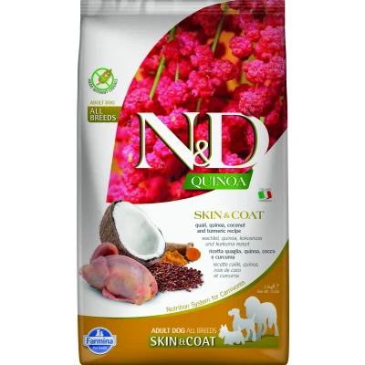 Abbildung von N&amp;D Quinoa DOG Skin &amp; Coat Wachtel Kokosnuss varianten 2,5 kg