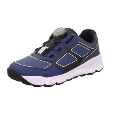 Abbildung von Superfit FREE RIDE Sneaker low für Kinder, Größe: 34, Blau schwarz Schuhe