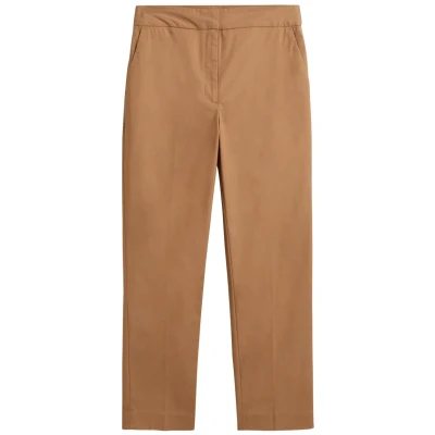 Abbildung von GANT Slack Stoffhose, Damen, Größe: 38, Warm khaki