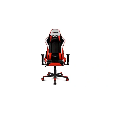 Abbildung von DRIFT Gaming Stuhl DR175RED Professioneller Stuhl, Kunstleder, 2D verstellbare Armlehnen, Kolben der Klasse 4, Drehgelenk,Schwarz/Rot