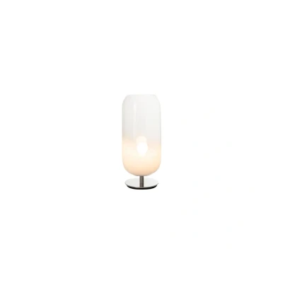 Abbildung von Artemide Gople Mini Tischleuchte weiß/silber