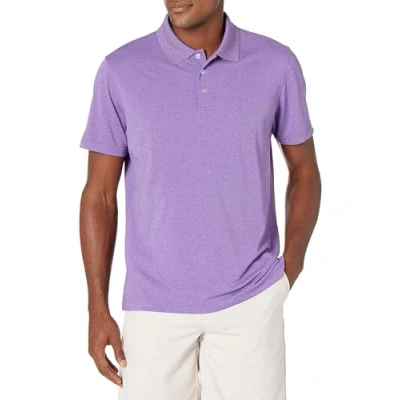 Abbildung von Amazon Essentials Herren Golf Poloshirt, Schnell Trocknend, Schmale Passform, Violett Heidekraut, XL