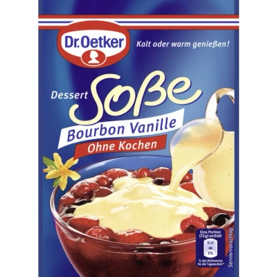 Abbildung von Dr. Oetker Dessert Sauce ohne Kochen Bourbon Vanille