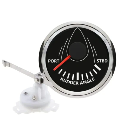 Abbildung von Garantiert Seitenruder Winkellehre Anzeige 0 190ohm mit Paarung Sensor Hintergrundbeleuchtung 52mm 12V/24V