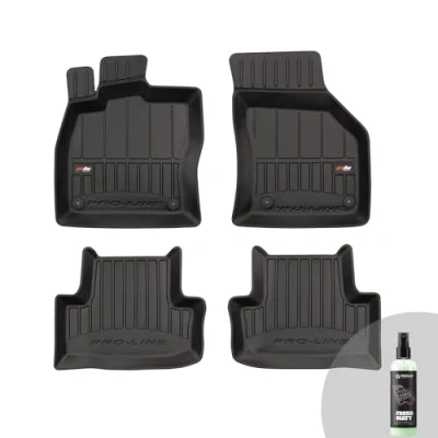Abbildung von FROGUM ProLine 3D Gummimatten Exklusiven Auto Fußmatten Autofussmatten für Skoda Karoq ab 2017 Die höchsten Kanten