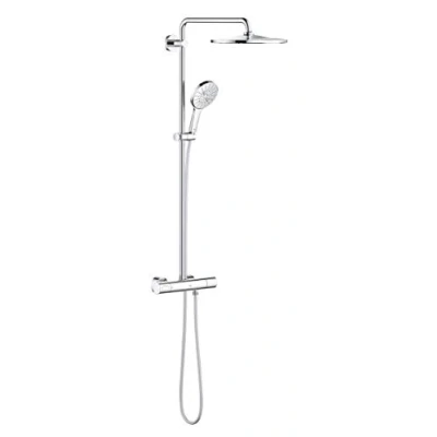 Abbildung von GROHE Duschsystem Rainshower SmartActive, 111,8 cm, 1,75 m, Wand, Chrom, G1/2