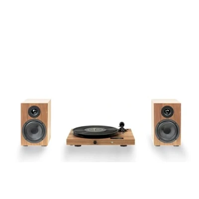 Abbildung von Pro Ject Juke Box E1 + Speaker 5 OM5e Walnut