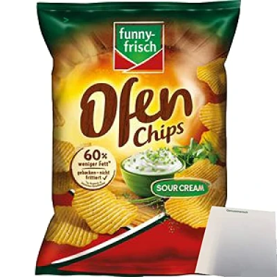 Abbildung von Funny Frisch Ofen Chips Sour Cream (125g) + usy Block