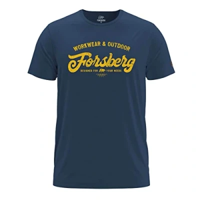Abbildung von Forsberg Tshirt print, Herren, Größe: XXL, Mitternachts blau