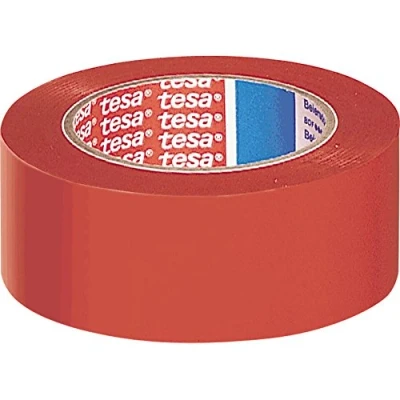 Abbildung von 6 x Tesa Markierungsband 4169 50mm 33m rot