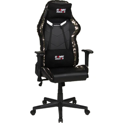 Abbildung von Duo Collection Chefsessel &quot;Game Rocker G 30&quot;, Kunstleder Stoff Microfaser, Gaming Chair in Camouflage Optik
