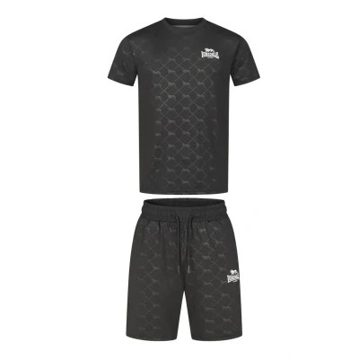 Abbildung von LONSDALE Herren Funktionsshirt &amp; Shorts Set normale Passform PRESTWOOD
