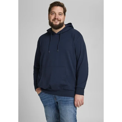 Abbildung von Jack &amp; Jones Jjebasic Kapuzenpullover, Herren, Größe: 6XL, Navy blazer