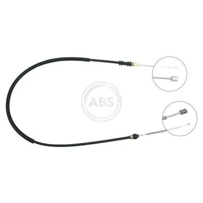Abbildung von A.B.S. K15617 Handbremsseil 1413 Trommelbremse für Links /Rechtslenker RENAULT: Kangoo I, I Rapid, II / Grand