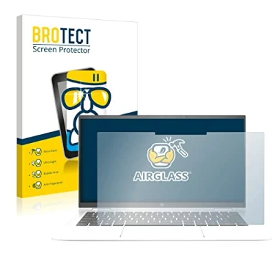 Abbildung von BROTECT Schutzglas für HP EliteBook x360 1030 G7 Schutzfolie Panzer Folie Glas [Extrem Kratzfest 9H, Anti Fingerprint, Ultra Transparent]