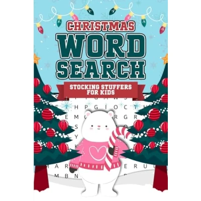 Abbildung von Stocking Stuffers for Kids: Christmas Word Search: Fun Holiday Activity Book Children Ages 6 12 , Perfect Gifts Ideas Girls &amp; Boys