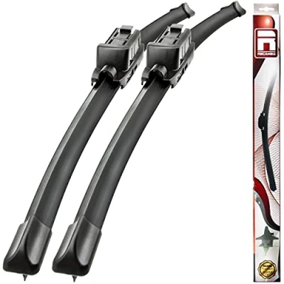 Abbildung von Recambo SCHEIBENWISCHER VORNE kompatibel für VW POLO IV TYP 9N; 9N3 BJ 06.2002 2009 (2er Set: 425mm / 525mm)