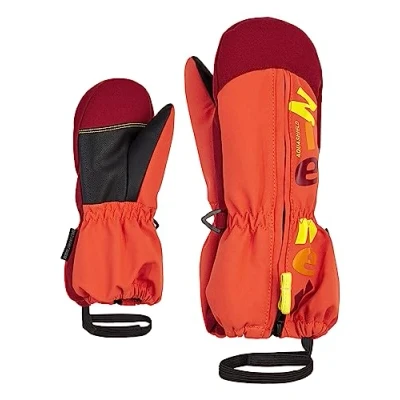 Abbildung von Ziener Langelo AS R Minis Fäustling, Größe: 80, Burnt orange