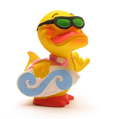 Abbildung von DUCKSHOP I Surfer Badeente Quietscheentchen L: 7 cm