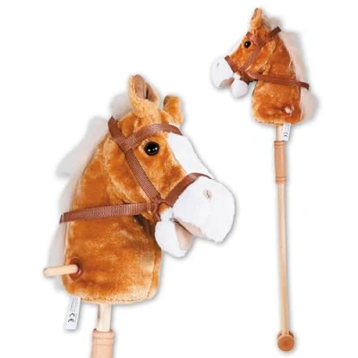 Abbildung von Knorrtoys® Steckenpferd Brauny