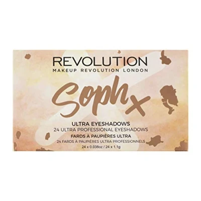 Abbildung von Makeup Revolution, Soph, Lidschattenpalette, 24 Farbtöne, 26,4 g