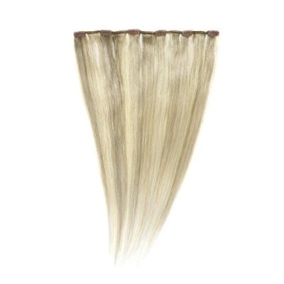 Abbildung von American Dream Quickfix Clip In Haarverlängerung aus Echthaar, 45 cm, Ash Blonde/Beach Blonde