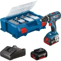 Abbildung von Bosch Professional Akku Bohrschrauber GSR 18V 28, 18 V, Mit 2x 4 Ah im L Case Pick &amp; Click