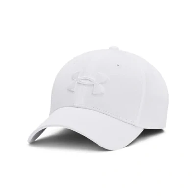 Abbildung von Under Armour Herren Blitzing Cap Stretch Fit Hut, (102) Weiß/Weiß, L/XL